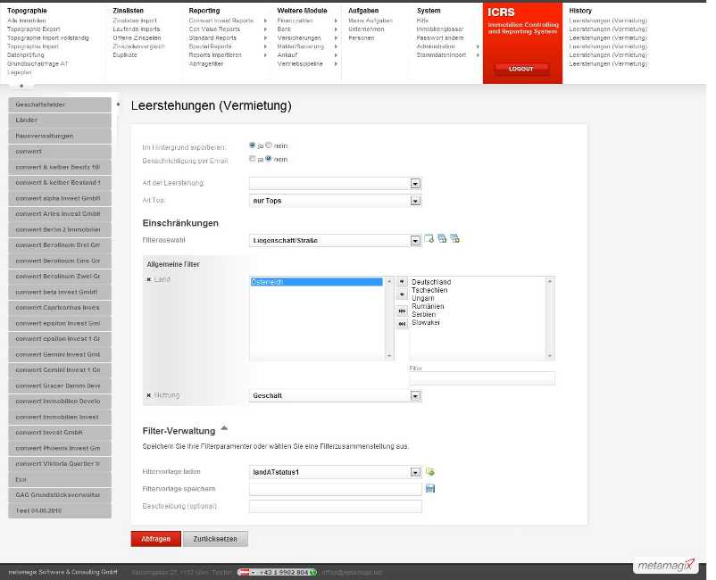 Leerstehungen (Vermietung)